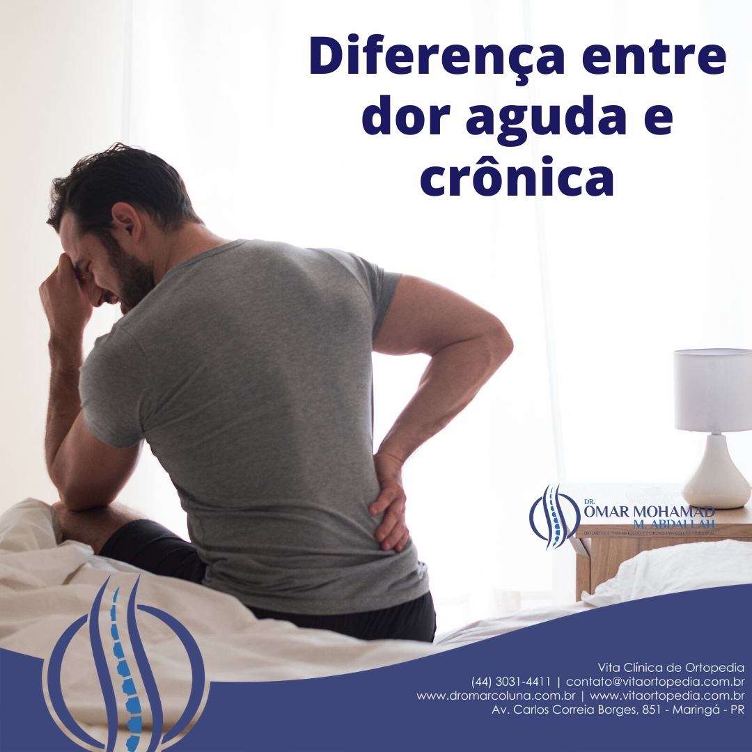 diferença entre dor aguda e crônica | Dr. Omar